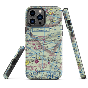 Grimes Airport (8N1) VFR Sectional  Tough iPhone Case