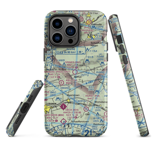 Grimes Airport (8N1) VFR Sectional  Tough iPhone Case