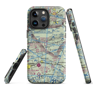 Grimes Airport (8N1) VFR Sectional  Tough iPhone Case