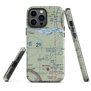 Grimm Farm Airport (31NE) VFR Sectional  Tough iPhone Case