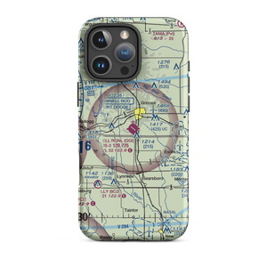 Grinnell Regional Airport (GGI) VFR Sectional  Tough iPhone Case