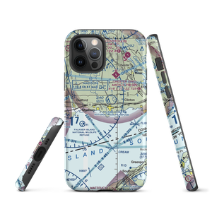 Griswold Airport (N04) VFR Sectional  Tough iPhone Case