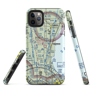 Gross Airport (52I) VFR Sectional  Tough iPhone Case
