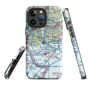 Groton New London Airport (GON) VFR Sectional  Tough iPhone Case