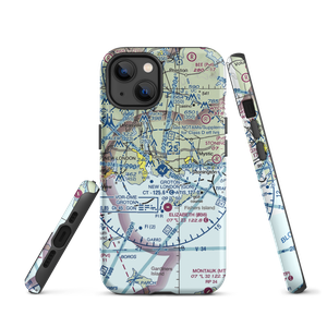 Groton New London Airport (GON) VFR Sectional  Tough iPhone Case