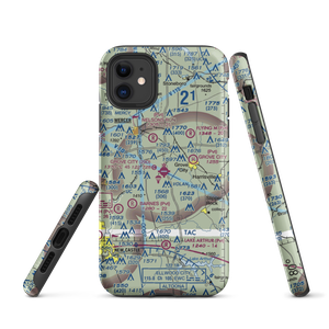 Grove City Airport (29D) VFR Sectional  Tough iPhone Case