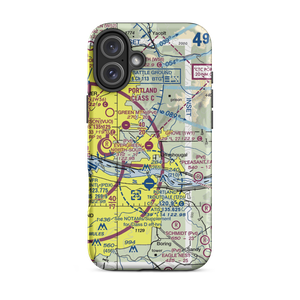 Grove Field (1W1) VFR Sectional  Tough iPhone Case