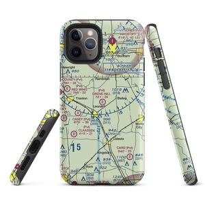 Grove Hill Airport (5TX2) VFR Sectional  Tough iPhone Case