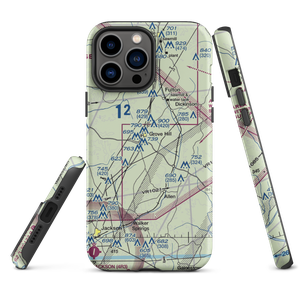 Grove Hill Municipal Airport (3A0) VFR Sectional  Tough iPhone Case