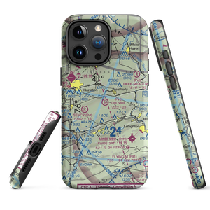 Grover Airport (PS12) VFR Sectional  Tough iPhone Case