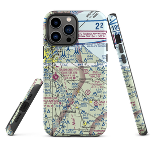 Gruetter Airport (5OI7) VFR Sectional  Tough iPhone Case