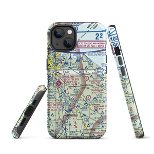 Gruetter Airport (5OI7) VFR Sectional  Tough iPhone Case