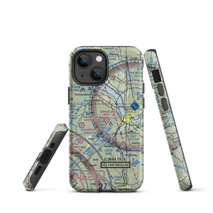Grund Field (NY55) VFR Sectional  Tough iPhone Case