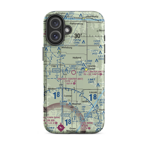 Grundy Center Municipal Airport (6K7) VFR Sectional  Tough iPhone Case