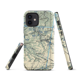 Grundy Municipal Airport (GDY) VFR Sectional  Tough iPhone Case