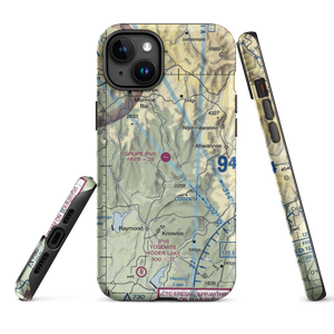 Grupe Ranch Airport (5CL0) VFR Sectional  Tough iPhone Case