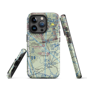 Gum Creek Airport (8GA1) VFR Sectional  Tough iPhone Case