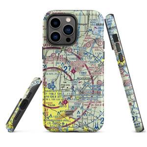 Gundys Airport (O38) VFR Sectional  Tough iPhone Case