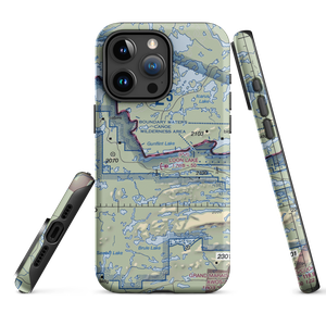 Gunflint Seaplane Base (MN54) VFR Sectional  Tough iPhone Case