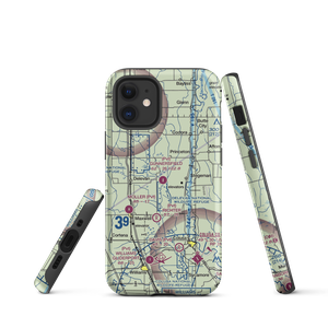 Gunnersfield Ranch Airport (71CL) VFR Sectional  Tough iPhone Case