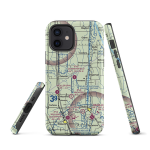 Gunnersfield Ranch Airport (71CL) VFR Sectional  Tough iPhone Case