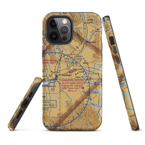 Gunnison Crested Butte Regional Airport (GUC) VFR Sectional  Tough iPhone Case