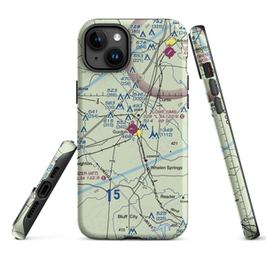 Gurdon Lowe Field (5M8) VFR Sectional  Tough iPhone Case