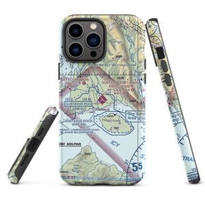 Gustavus Airport (GST) VFR Sectional  Tough iPhone Case