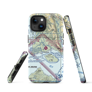 Gustavus Airport (GST) VFR Sectional  Tough iPhone Case