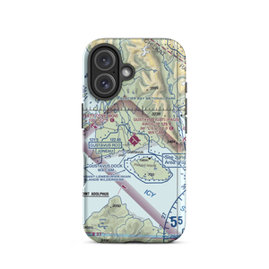 Gustavus Airport (GST) VFR Sectional  Tough iPhone Case