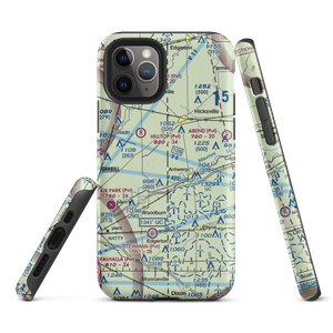 Gustin's /Private/ Airport (80IN) VFR Sectional  Tough iPhone Case