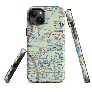 Gustin's /Private/ Airport (80IN) VFR Sectional  Tough iPhone Case