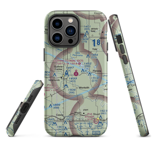 Guthrie County Regional Airport (GCT) VFR Sectional  Tough iPhone Case