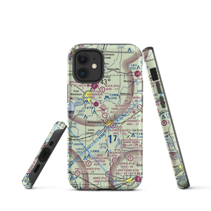 Gutzmer's Twin Oaks Airport (5Y3) VFR Sectional  Tough iPhone Case