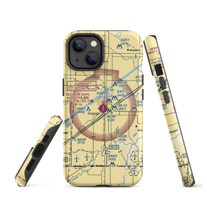 Guymon Municipal Airport (GUY) VFR Sectional  Tough iPhone Case