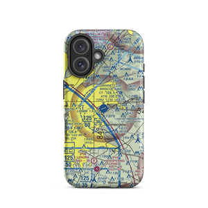 Gwinnett County Briscoe Field (LZU) VFR Sectional  Tough iPhone Case