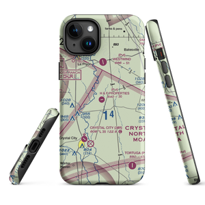 H & F Properties Airport (8TE4) VFR Sectional  Tough iPhone Case