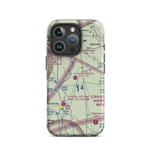 H & F Properties Airport (8TE4) VFR Sectional  Tough iPhone Case