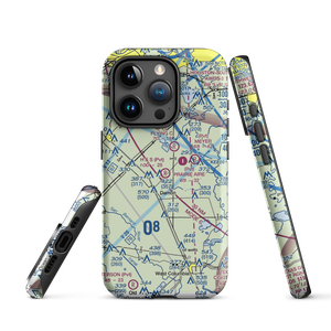 H & S Airfield (XS21) VFR Sectional  Tough iPhone Case