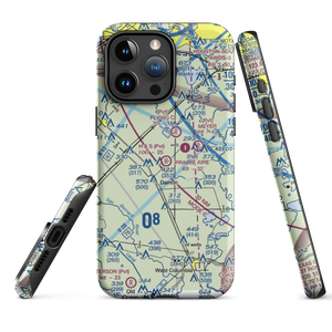 H & S Airfield (XS21) VFR Sectional  Tough iPhone Case