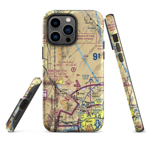 H Bar H Airport (NV09) VFR Sectional  Tough iPhone Case