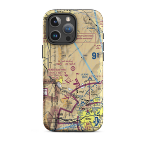 H Bar H Airport (NV09) VFR Sectional  Tough iPhone Case