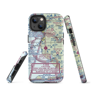 H L Sonny Callahan Airport (CQF) VFR Sectional  Tough iPhone Case