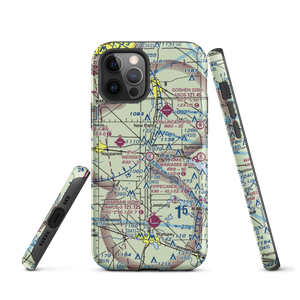 H R Weisser Airport (92IN) VFR Sectional  Tough iPhone Case