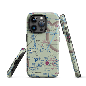 H Young Ranch Airport (4XS6) VFR Sectional  Tough iPhone Case