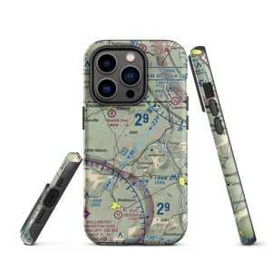 H&H Personal Use Airport (57PA) VFR Sectional  Tough iPhone Case