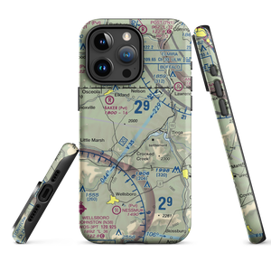 H&H Personal Use Airport (57PA) VFR Sectional  Tough iPhone Case