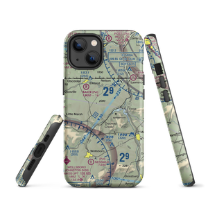 H&H Personal Use Airport (57PA) VFR Sectional  Tough iPhone Case