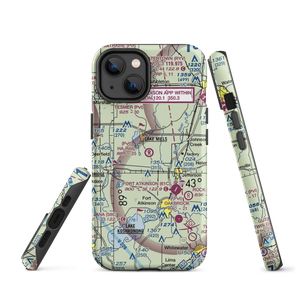 Ha-Rail Airport (17WI) VFR Sectional  Tough iPhone Case
