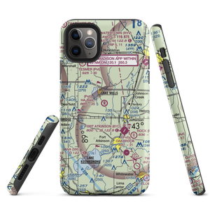 Ha-Rail Airport (17WI) VFR Sectional  Tough iPhone Case